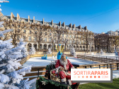 Le Marché de Noël des Tuileries à Paris, patinoire
