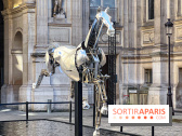 JO Paris 2024: Zeus, le cheval métallique de la cérémonie d'ouverture exposé à l'Hôtel de Ville