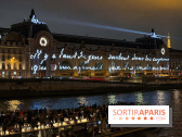 Quelle est cette projection lumineuse sur le musée d'Orsay ?