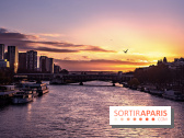 Visuel Paris - coucher de soleil - Seine