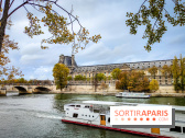 Visuels Paris Seine automne Tuileries bateau