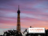 Visuels Paris - Tour Eiffel - Coucher de soleil