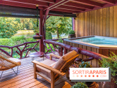 L’hôtel Les Étangs de Corot - bain jacuzzi