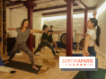 At Aûm, studio de yoga et espace de coworking dans le 20e