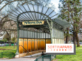 Le dernier édicule de type B d'Hector Guimard - Métro Porte Dauphine