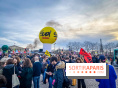 Manifestation Paris - Visuels - Réforme des retraites place Concorde