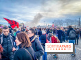 Manifestation Paris - Visuels - Réforme des retraites place Concorde