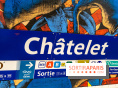 La station de Métro Châtelet re-décoré par des street-artistes