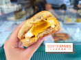 Maurice Sfez Café - Egg and cheese sandwich
