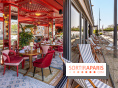 La Plage Parisienne, restaurant et terrasse en bord de Seine Quai de Javel