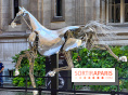 ZEUS, cheval métallique de la cérémonie d'ouverture des JO de Paris 2024 à l'Hôtel de Ville