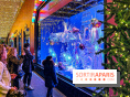 Les vitrines de Noël 2024 des Galeries Lafayette Haussmann avec Vianney et Kevin Germanier