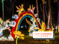 L'Odyssée Lumineuse 2024, le parcours de lumières au Parc Floral - les photos -  licornes