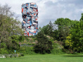 La Tour aux figures de Jean Dubuffet, au parc de l'Ile Saint-Germain © CD92 - O. Ravoire
