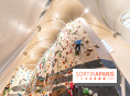 Climbing District Sèvres-Lecourbe, la salle d'escalade dans l'ancienne église Sainte-Rita dans le 15e -  A7C2049