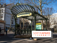 Station Abbesses - métro parisien