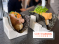 Nobisan - Temaki tofu fumé, temaki toro