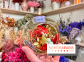 Atelier bougeoir fleurs séchées
