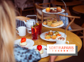 Le tea time de printemps été du Printemps au Bleu Coupole par Bryan Esposito et Xavier Pistol