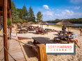 La plage et guinguette des Étangs de Hollande - photos