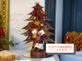 La bûche de Noël sapin exceptionnelle d'Eddie Benghanem pour le Trianon Palace Versailles 2023