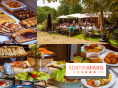 Ce brunch à volonté est une vraie Parenthèse Verte dans les Yvelines avec sa grande terrasse