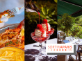 La terrasse-restaurant en jardin du Shangri-La Paris : Summer by La Bauhinia pour les beaux jours