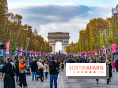 Les Champs-Elysées piétons le dimanche 7 janvier 2024