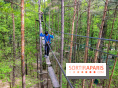 Aventure Floréval, le parcours en pleine nature