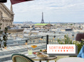 Balcon Paris : le nouveau bistrot de Julien Sebbag, perché sur le rooftop des Galeries Lafayette