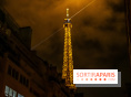 visuel Paris visuel  - tour eiffel nuit