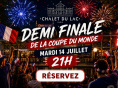 Fan zone VIP au cœur de Paris pour la Coupe du Monde de foot
