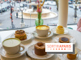 Café Kitsuné Louvre en mode salon de thé et pâtisserie