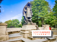 Visuels Paris - statue Jean de la Fontaine jardin Ranelagh