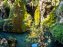 Parc du Dr Fauvel à Villennes sur Seine, grotte et cascades