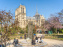 Le Square Viviani devant Notre-Dame de Paris
