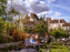 La terrasse du Moulin de Nemours, la guinguette estivale en bord de Loing 77