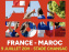 France-Maroc, la Fan zone de Trappes dans les Yvelines pour le quart