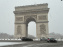 La Neige à Paris - Arc de Triomphe
