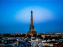 Visuel ParisTour Eiffel soir nuit