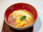 Djakarta-Bali : coupe kolak (banane, fruit de jaquier, fruit de palmier dans du lait de coco et sucre de palme)