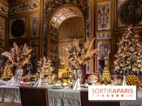 Noël à Vaux-le-Vicomte 2022, les 400 ans de la naissance de Molière - table de Noël