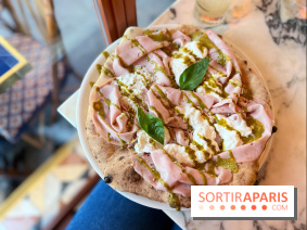 Pizzeria Agata - Pizza pistache mortadelle