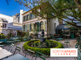Le café - Salon de thé et terrasse Rose Bakery au Musée de la Vie Romantique  -  A7C9263 HDR