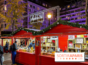 Le Marché de Noël de Boulogne Billancourt (92) : carrousel, vin chaud, illuminations