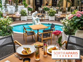 La Terrasse des Roses au Westin Paris Vendome, le patio floral confidentiel