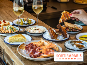 Tina restaurant - bar à Tapas Paris 6  -  assiettes à partager