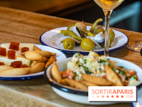 Tina restaurant - bar à Tapas Paris 6 - Guildas boqueron