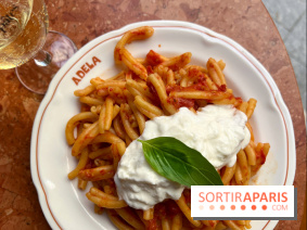 Adela - Pâtes tomates cerises et stracciatella