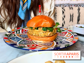 Coderak - Burger effiloché de poulet tajine